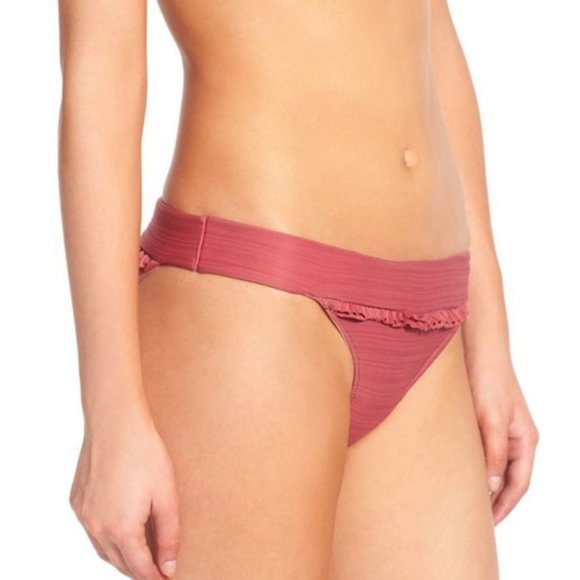 For Love And Lemons Other - For Love & Lemons St. Lucia Bikini Bottom in Rose